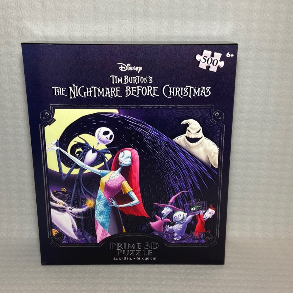 ⚓️Disney The Nightmare Before Christmas Tim Burton’s Prime 3D Puzzle